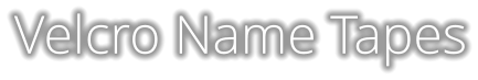 Velcro Name Tapes