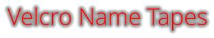 Velcro Name Tapes